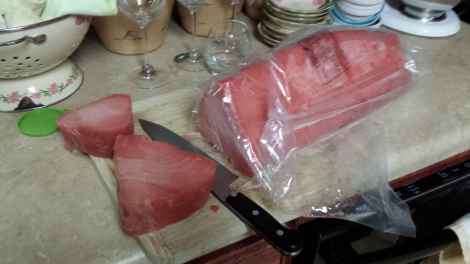 Tuna whole loin